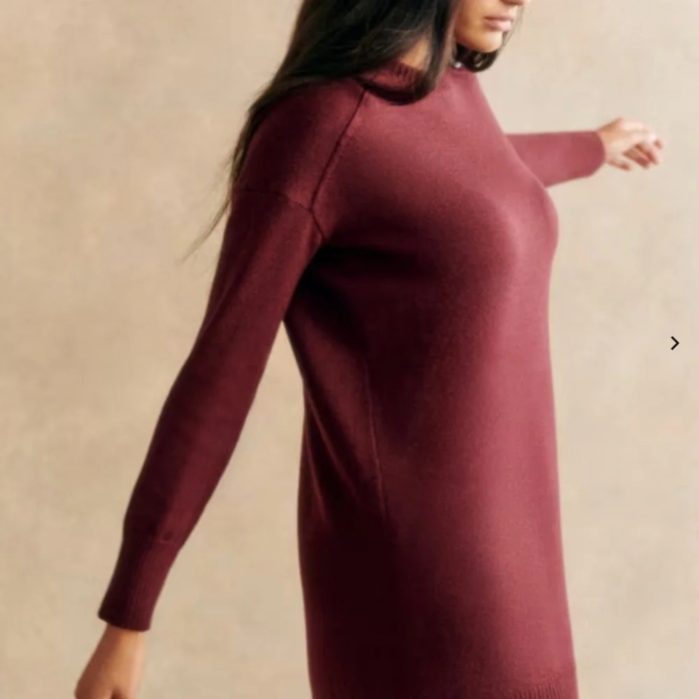 Sezane Mathie Dress Purple - Size S - Picture 3 of 9